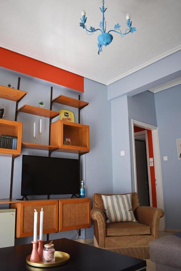 Olive - Happyhostgr - Downtown Apartment Volos Bagian luar foto
